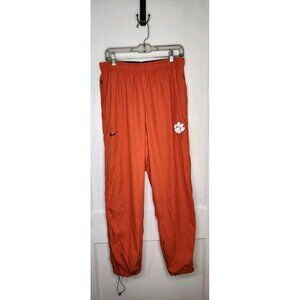 Clemson Tigers Track Pants Mens Sz Large Orange Nike Logo